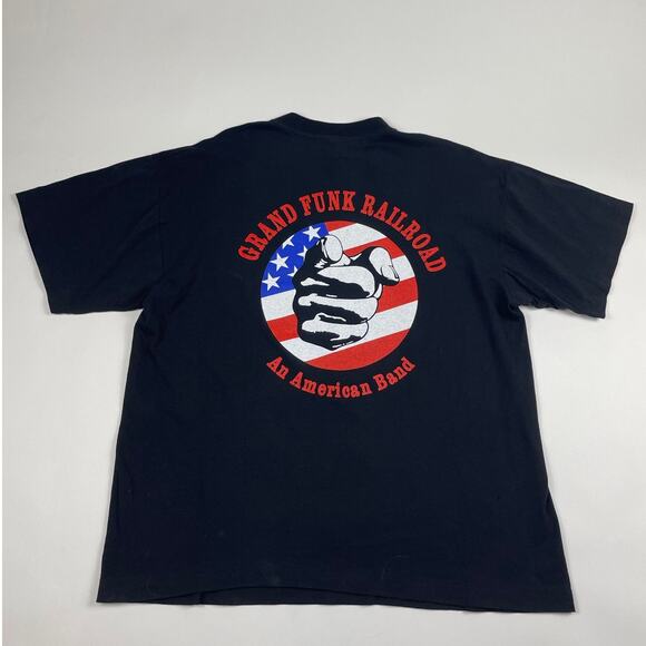 Vintage Grand Funk Railroad Flint Michigan American Rock Band Shirt Size XL - Picture 3 of 6